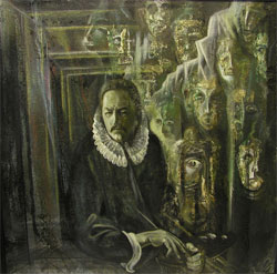 Р Р†Р вЂљРЎС™Self-portrait with ancestorsР Р†Р вЂљРЎСљ Canvas, oil, 100x100