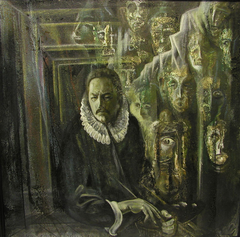 <b>РІР‚СљSelf-portrait with ancestorsРІР‚Сњ</b><br>Canvas, oil, 100x100