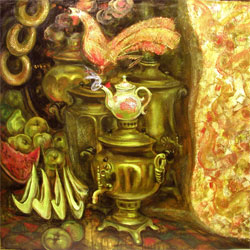 РІР‚СљMy RussiaРІР‚Сњ Canvas, oil, 100x100