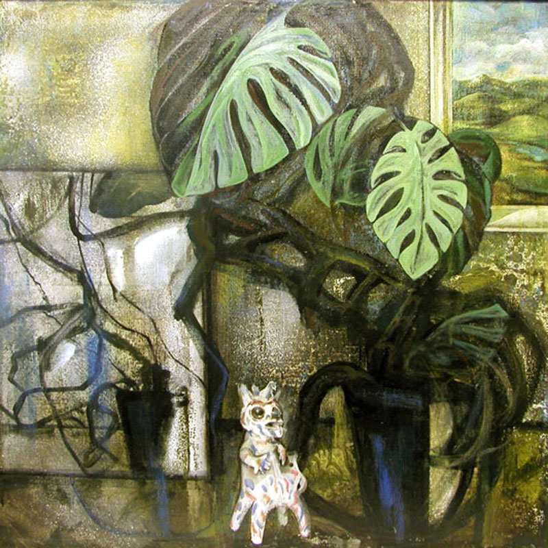 <b>РІР‚СљPhilosophy of flower paradiseРІР‚Сњ</b><br>Canvas, oil, 100x100