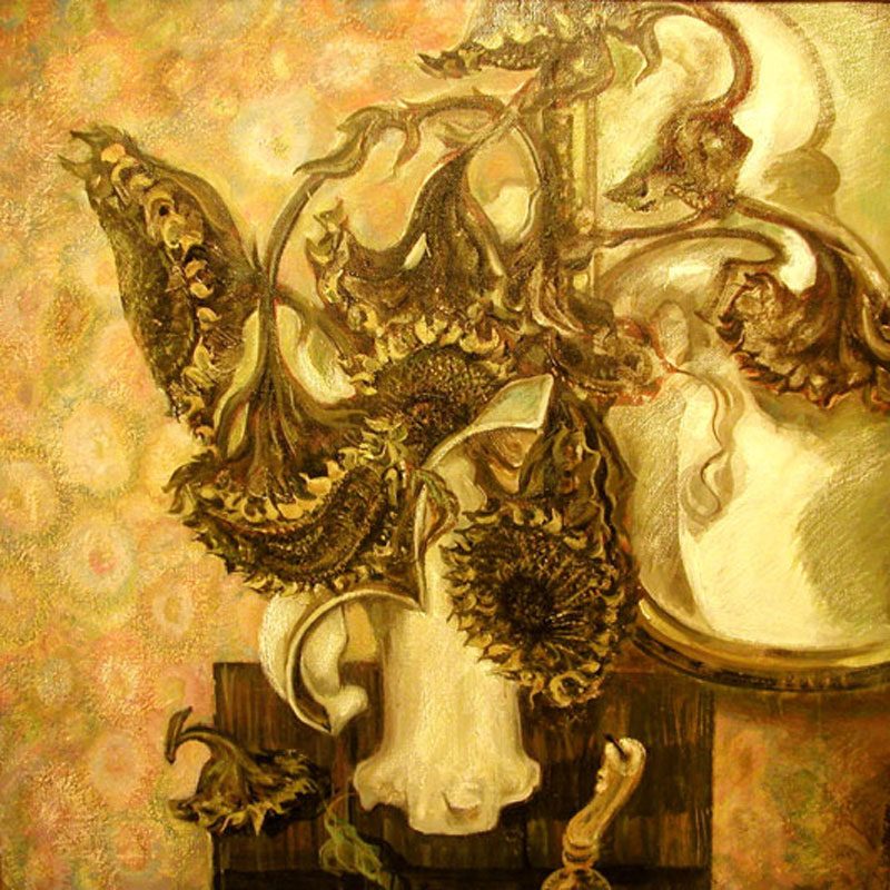 <b>РІР‚СљPhilosophy of flower paradiseРІР‚Сњ</b><br>Canvas, oil, 100x100
