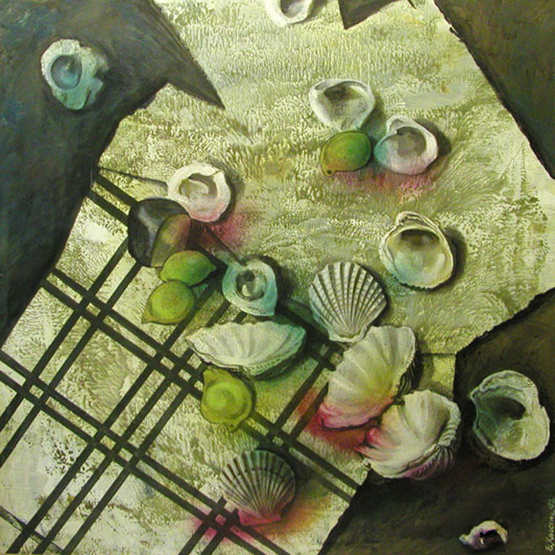 Canvas, oil, 90x90