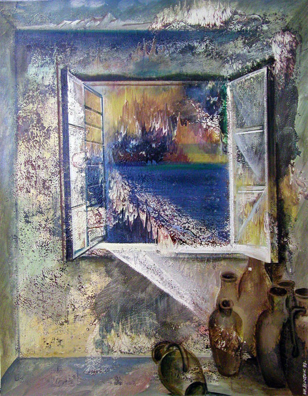 <b>РІР‚СљAmber pantryРІР‚Сњ</b><br>Canvas, oil