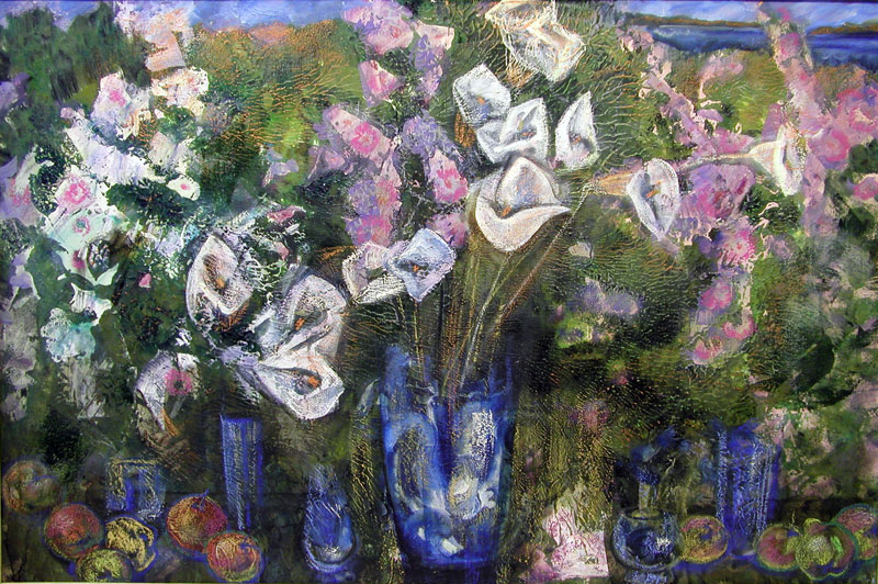 <b>РІР‚СљRuzskie motivesРІР‚Сњ</b><br>Canvas, oil, 80x100